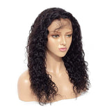 Water Wave Wigs - Remy Hair Wigs - Transparent Lace Frontal Human Hair Wigs - Black Wigs - High Quality Wigs - Long Wigs