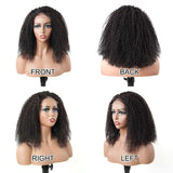 Kinky Wigs - Natural Color Wigs - High Quality - Wigs for Sale - Brazilian Human Hair Wigs - Long Wigs - Lace Front - Remy Hair