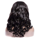 Loose Wave Wig - High Quality - Wig for Sale - 100% Remy Hair - Brazilian Hair - Natural Black Color - HD Transparent Lace - Human Hair Wig