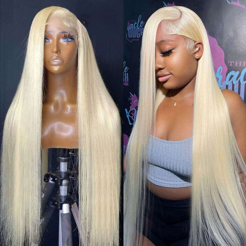 Straight Wig - Honey Blonde - High Quality - Wig for Sale - Remy Hair - Long Wig - Brazilian Hair - Human Hair Wig