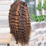 Deep Wave Wigs - High Quality - Wigs for Sale - Long Wigs - Best Human Hair Wigs - Remy Hair - Black and Brown Wigs - Brazilian Hair