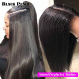 Bone Straight Wigs - High Quality - Wigs for Sale - Remy Hair - Lace Front Wigs - Natural Black Color - Brazilian Hair - Long Wigs