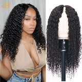 Curly Wig - High Quality - Wig for Sale - Remy Hair - Best Human Hair Wigs - Natural Looking Wigs - Natural Color - Brazilian Hair - Long Wigs