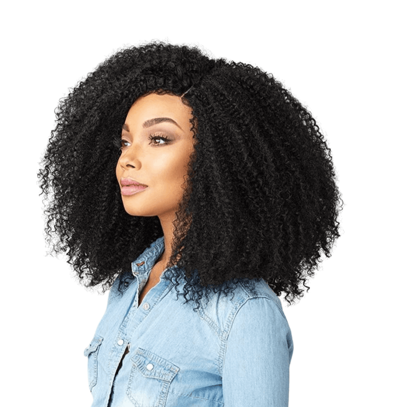 Black Wigs - Afro Kinky Curly - High Quality Wigs - Wigs for Sale - Remy Hair - Natural Color - Synthetic Wigs - Natural Looking