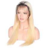 Remy Hair Wig - Straight Wig - High Quality - Wig for Sale - Natural Human Hair - Long Wig - Best Human Hair Wig - Blonde Color - Heat Friendly - Ombre