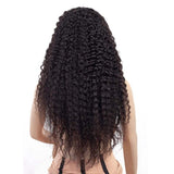 Jerry Curl Wig - High Quality - Wig for Sale - Remy Hair - Best Human Hair Wig - Natural Black Color - Baby Hair Bangs - Long Wig