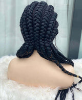 Conrow Wig - High Quality - Wig for Sale - Remy Hair - Best Human Hair Wig - Natural Looking Wig - Black Wig - Brazilian Hair - Long Wig