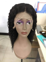 Jerry Curl Human Hair Wigs - High Quality - Long Black Wigs