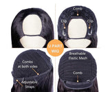 Short Bob Wig - Deep Wave - High Quality - Wig for Sale - Remy Hair - Short Wig - Brazilian Hair - Human Hair Wig - Natural Black Color