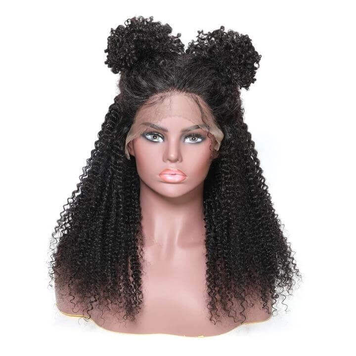 Afro Wigs - Kinky and Curly Wigs - Natural Color - High Quality - Wigs for Sale - Brazilian Human Hair Wigs - Long Wigs - Synthetic Wigs