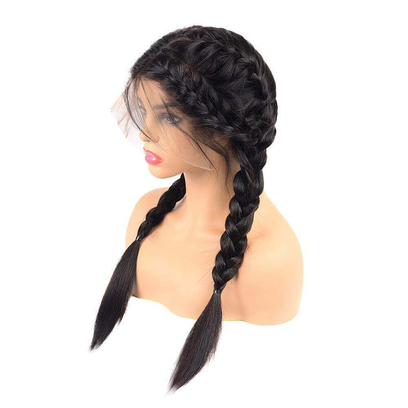 Straight Wigs - Black Wigs - High Quality - Wigs for Sale - Brazilian Human Hair Wigs - Long Wigs - Lace Front - Remy Hair